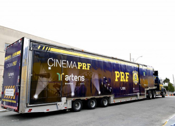 Cinema Rodoviário da PRF estará em Campos Novos nesta semana
