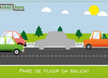 Pare de fugir da baliza