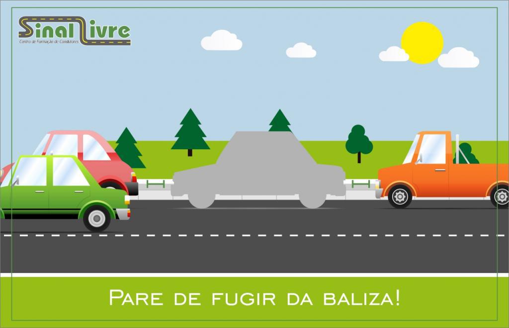 Pare de fugir da baliza