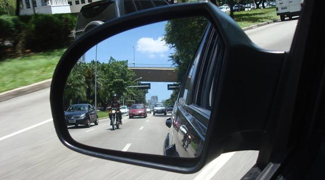 Pontos cegos no trânsito